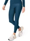 Malwee - Calça Legging Dry Uv Active Preto - variação: Azul Petróleo