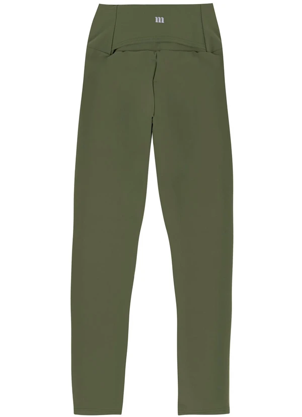 Malwee - Calça Legging Dry Uv50+ Verde Militar 2