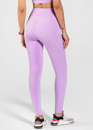 Vouq - Calça Legging Fit-Tech Essential Lilas - VOUQ