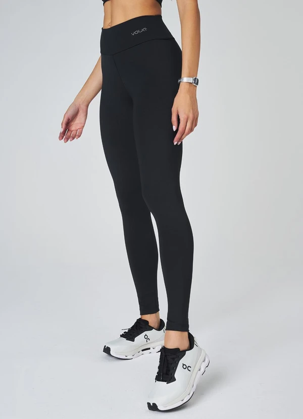 Vouq - Calça Legging Fit-Tech Essential Preto