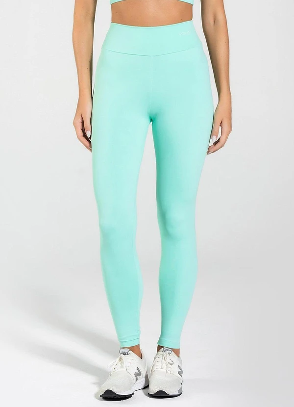Vouq - Calça Legging Fit-Tech Essential Verde Água