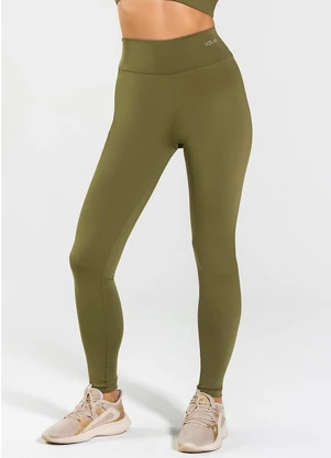 Vouq - Calça Legging Fit-Tech Essential Verde - VOUQ