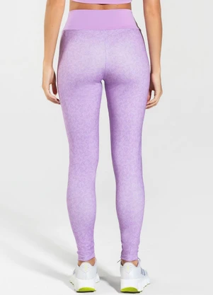 Vouq - Calça Legging Fit-Tech Feminina List Lilas - VOUQ