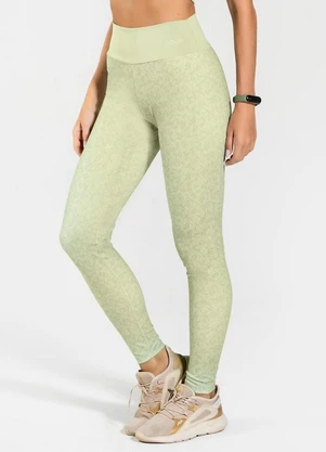 Vouq - Calça Legging Fit-Tech Feminina List Verde Oliva - VOUQ