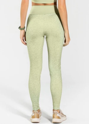 Vouq - Calça Legging Fit-Tech Feminina List Verde Oliva - VOUQ
