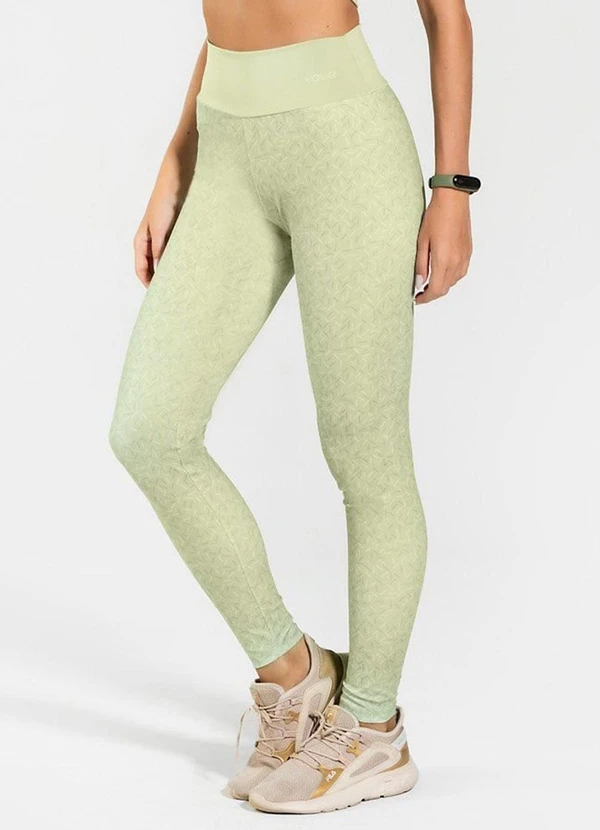 Vouq - Calça Legging Fit-Tech Feminina List Verde Oliva