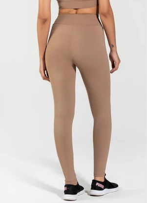 Vouq - Calça Legging Fit-Tech Line Amêndoa - VOUQ