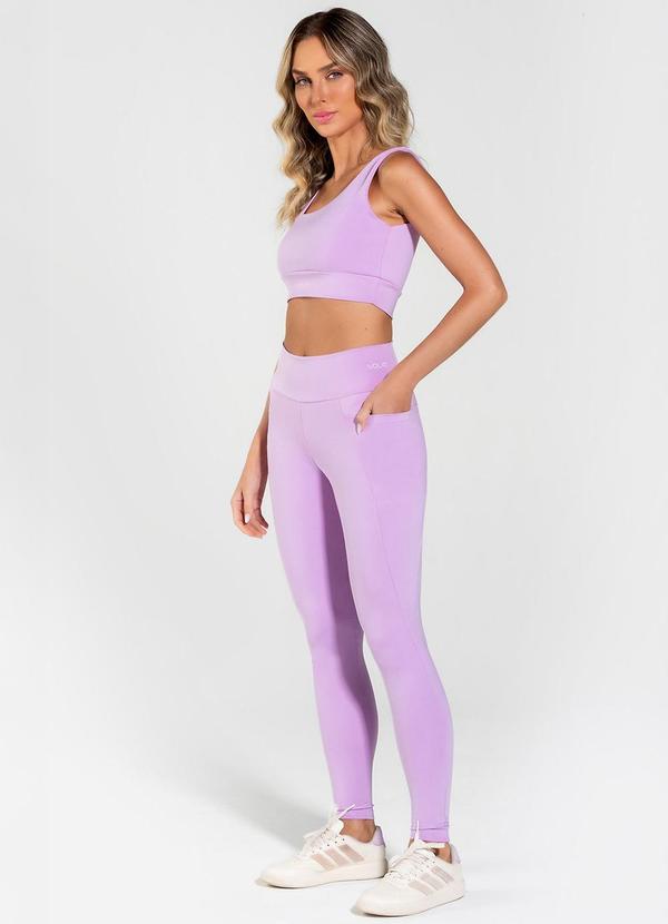 Vouq - Calça Legging Fit-Tech Run com Bolso Lilás 5