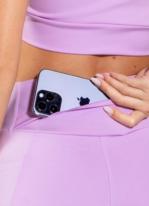 Vouq - Calça Legging Fit-Tech Run com Bolso Lilás 6