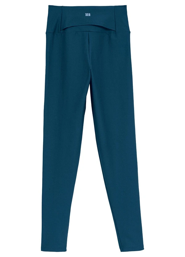 Malwee - Calça Legging Malha Uv com Bolso Active Azul 3
