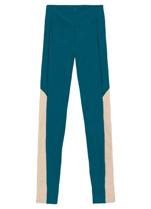 Enfim - Calça Legging Recorte Fit Dry Active Verde Turque - ENFIM