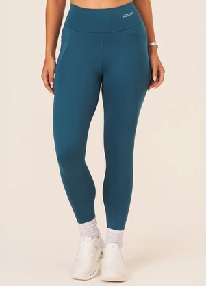 Vouq - Calça Legging Run com Bolso Funcional Azul - VOUQ