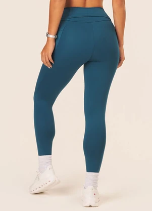 Vouq - Calça Legging Run com Bolso Funcional Azul - VOUQ