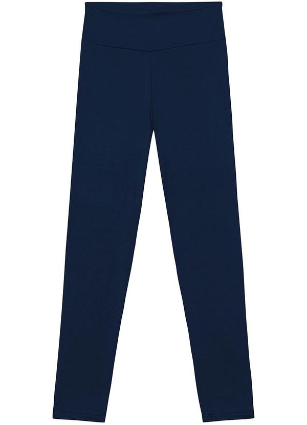 Enfim - Calça Legging Uv50+ com Brilho Active Azul