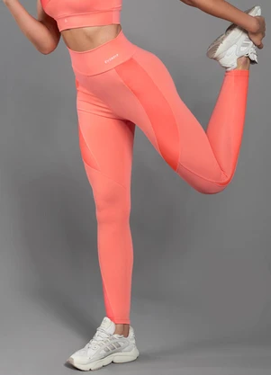 Everfit - Legging Clover Duo Laranja - EVERFIT