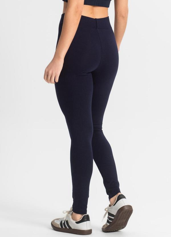 Select - Legging Feminina em Cotton Pesado Azul 2