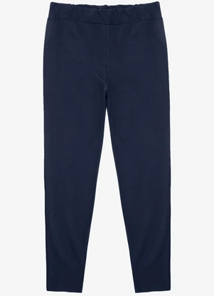 Select - Legging Feminina em Cotton Pesado Azul - SELECT