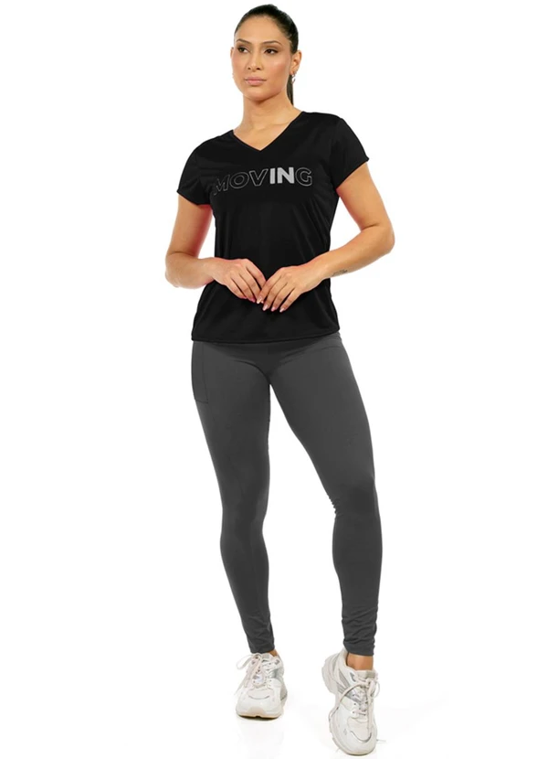 Cobertura - Legging Feminina Fitness Cinza 2