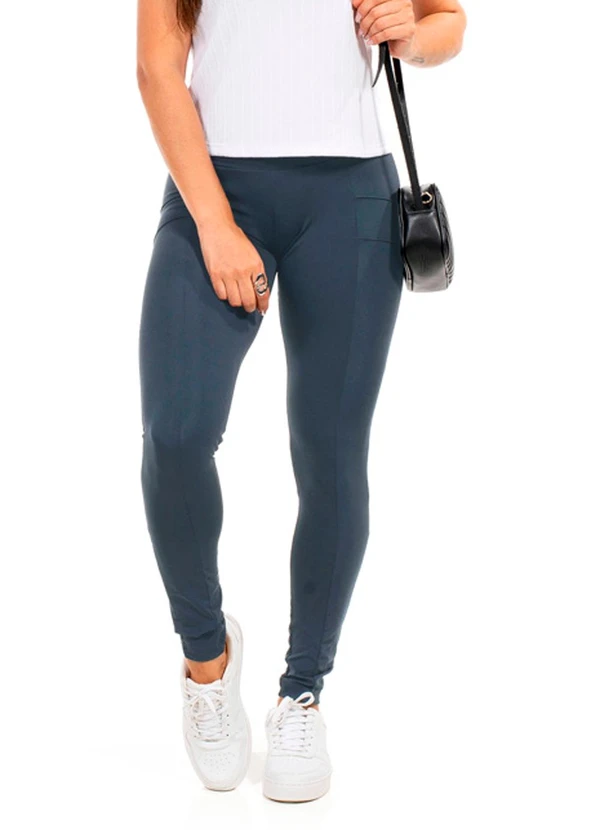 Cobertura - Legging Feminina Fitness Cinza