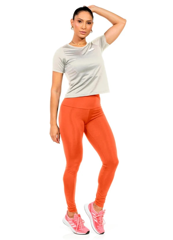 Cobertura - Legging Feminina Fitness Marrom 2