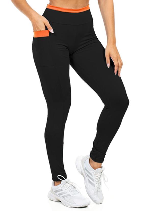 Cobertura - Legging Feminina Fitness Preto