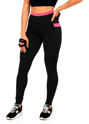Cobertura - Legging Feminina Fitness Preto - COBERTURA