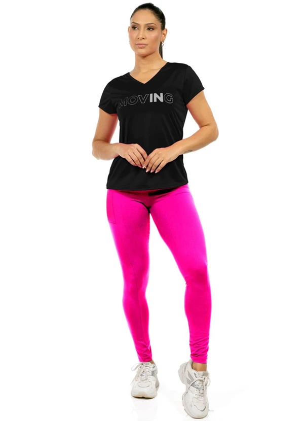 Cobertura - Legging Feminina Fitness Rosa 2