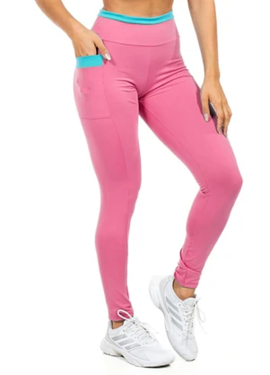 Cobertura - Legging Feminina Fitness Rosa - COBERTURA