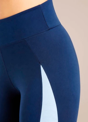 Endorfina - Legging Feminina Super Power Azul - ENDORFINA