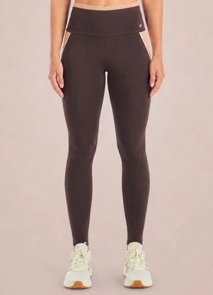 Endorfina - Legging Feminina Super Power Marrom - ENDORFINA