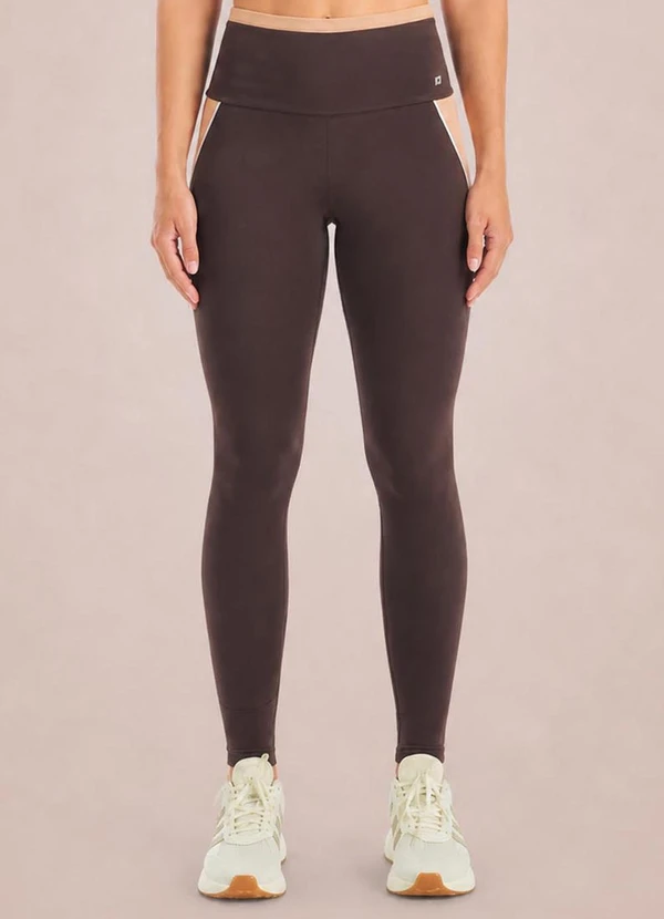 Endorfina - Legging Feminina Super Power Marrom