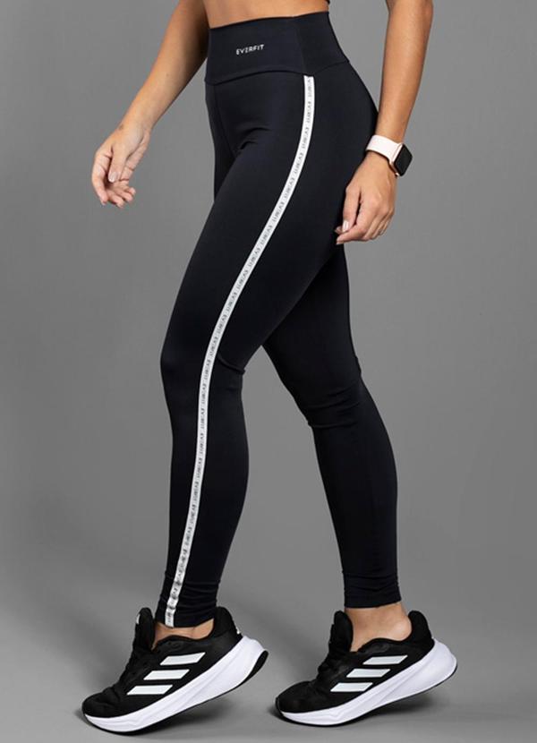 Everfit - Legging Fita Preto