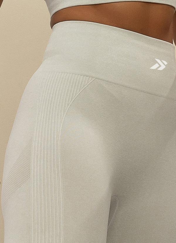Basic Pro - Legging Fitness Modeladora Mescla Cinza 4