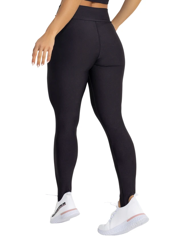 Jancris - Legging Fusô Preto em Malha com Elastano 2