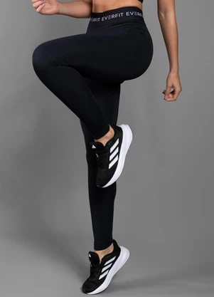 Everfit - Legging Garden Elastico Preto - EVERFIT
