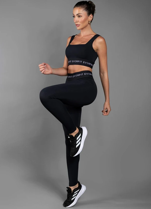 Everfit - Legging Garden Elastico Preto 3