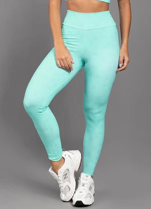 Everfit - Legging Lettering Verde - EVERFIT