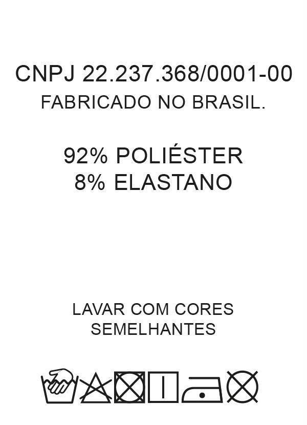 Sawary Fitness - Legging Preta com Cós Largo 7