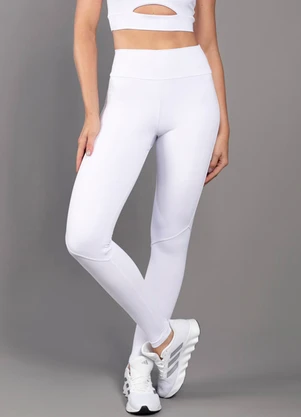 Everfit - Legging Verbena Duplo Branco - EVERFIT