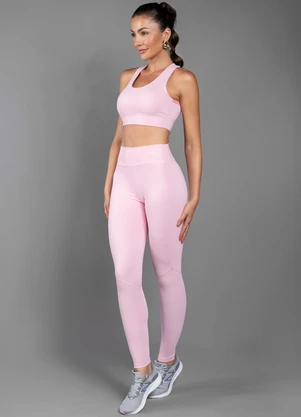 Everfit - Legging Verbena Duplo Rosa - EVERFIT
