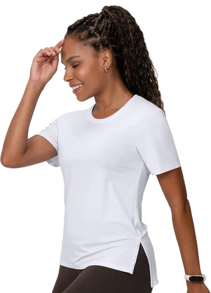 Zee Rucci - Camiseta Alongada Abertura Lateral Branco - ZEE RUCCI