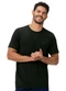 Zee Rucci - Camiseta com Elastano Alta Absorção Preto - variação: Preto