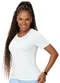Zee Rucci - Camiseta Feminina Modal Gola Redonda Azul Claro - variação: Branco