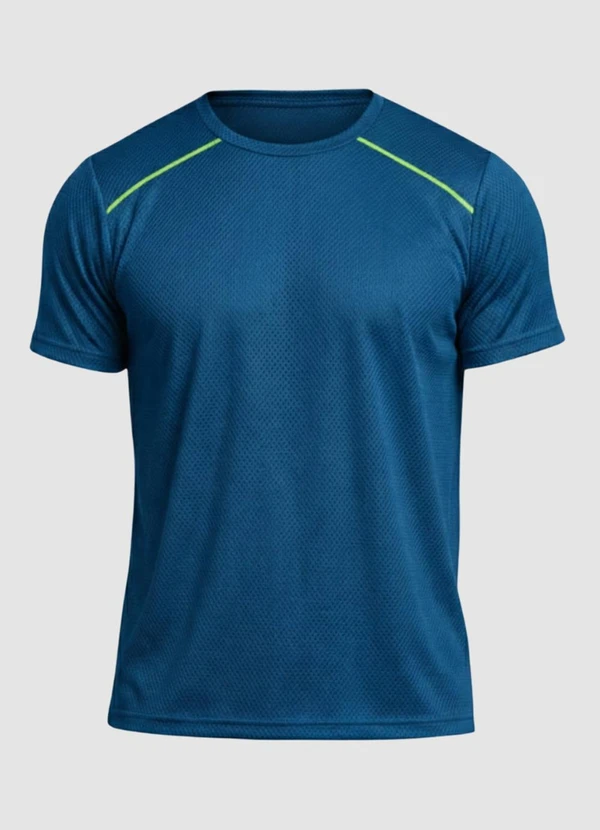 Yends Fashion - Camiseta Fitness Dry Fit Masculina Azul 3