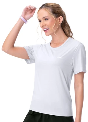 Zee Rucci - Camiseta Fitness Feminina Secagem Rápida Branco - ZEE RUCCI