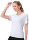Zee Rucci - Camiseta Fitness Feminina Secagem Rápida Branco - variação: Branco