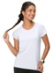 Zee Rucci - Camiseta Fitness Manga Raglan Lisa Verde - variação: Branco