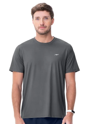 Zee Rucci - Camiseta Fitness Masculina Alta Absorção Cinza - ZEE RUCCI