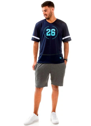 Decoy - Camiseta Fitness Masculina Azul - DECOY