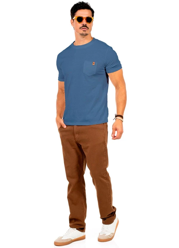 Decoy - Camiseta Fitness Masculina Azul 2